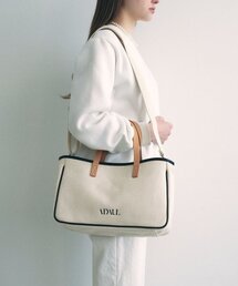 ADAUL（アダウル）の「クラシックボストンバッグ - ベージュ（トートバッグ）」