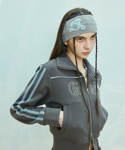 LARTIGENT(ラーティゼン)の「L9 TRACK ZIP-UP(CHARCOAL)(ナイロンジャケット・レディース・その他・FREE)」の4枚目の写真