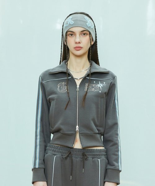 LARTIGENT(ラーティゼン)の「L9 TRACK ZIP-UP(CHARCOAL)(ナイロンジャケット・レディース・その他・FREE)」の5枚目の写真