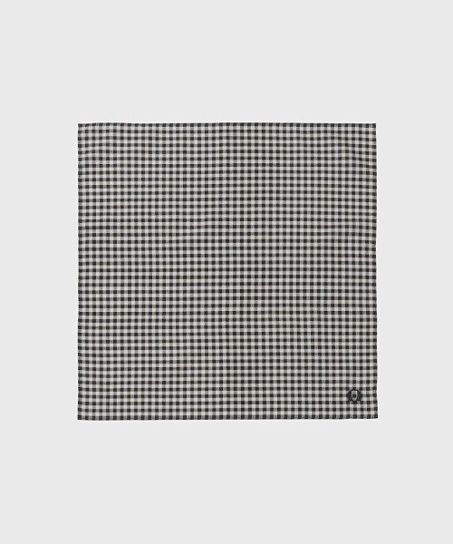 FRED PERRY(フレッドペリー)の「Handkerchief/フレッドペリーハンカチ(ハンカチ/ハンドタオル・メンズ・セージグリーン/ブラック・ONE SIZE)」の6枚目の写真
