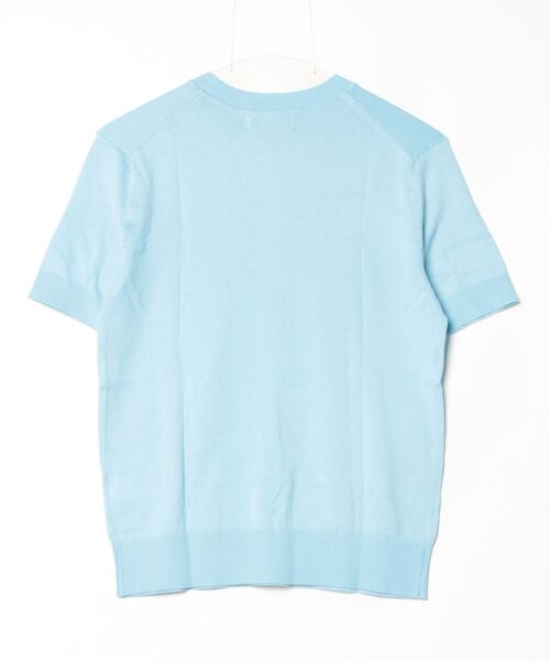 BANANA REPUBLIC FACTORY STORE(バナナリパブリック ファクトリーストア)の「BANANA REPUBLIC FACTORY STORE フォーエバー ショートスリーブ セーター(ニット/セーター・レディース・ライトブルー/ライラック/ホワイト/ネイビー/ブラック・L/M/XS/S)」の6枚目の写真