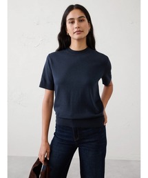 BANANA REPUBLIC FACTORY STORE（バナナリパブリック ファクトリーストア）の「BANANA REPUBLIC FACTORY STORE  FOREVER ショートスリーブ セーター（ニット/セーター）」