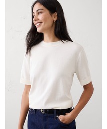 バナナリパブリック*ニットセーター*ホワイト*スパンコール*XS BANANA REPUBLIC（バナナリパブリック） セーター ニット BANANA