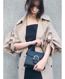 FRAY I.D | トラペーズフラップバックルバッグ(ハンドバッグ)