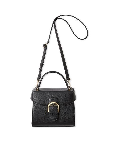 FRAY I.D(フレイアイディー)の「トラペーズフラップバックルバッグ(ハンドバッグ・レディース・ブラック/ライトベージュ/マルチ/ライム・F)」の20枚目の写真