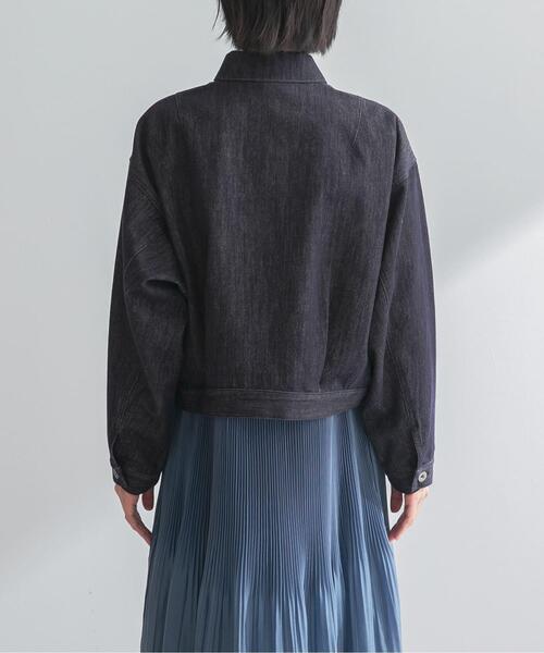 URBAN RESEARCH ROSSO WOMEN（アーバンリサーチ　ロッソ）の「デニムドルマンジャケット（デニムジャケット・レディース・オフホワイト/インディゴブルー・FREE）」の22枚目の写真