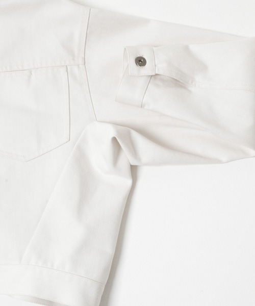 URBAN RESEARCH ROSSO WOMEN（アーバンリサーチ　ロッソ）の「デニムドルマンジャケット（デニムジャケット・レディース・オフホワイト/インディゴブルー・FREE）」の19枚目の写真