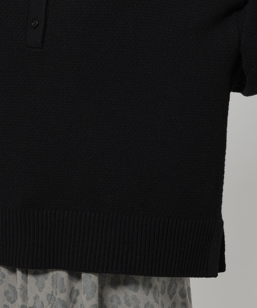 niko and...（ニコアンド）の「鹿の子ヘンリーニットプルオーバー（ニット/セーター・レディース・オフホワイト/ブラック/ネイビー・MEDIUM/LARGE）」の20枚目の写真