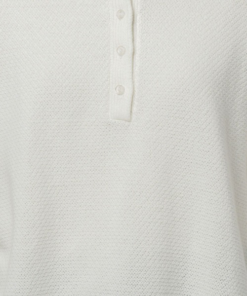 niko and...（ニコアンド）の「鹿の子ヘンリーニットプルオーバー（ニット/セーター・レディース・オフホワイト/ブラック/ネイビー・MEDIUM/LARGE）」の22枚目の写真