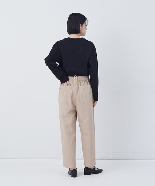 conges payes ADIEU TRISTESSE(コンジェ ペイエ アデュートリステス)の「ナイロンウェザーイージーパンツ(その他パンツ・レディース・ピンク/ベージュ・38)」の5枚目の写真