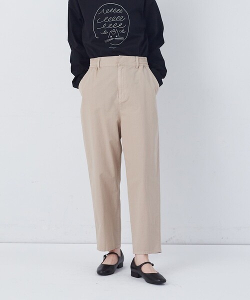 conges payes ADIEU TRISTESSE(コンジェ ペイエ アデュートリステス)の「ナイロンウェザーイージーパンツ(その他パンツ・レディース・ピンク/ベージュ・38)」の7枚目の写真