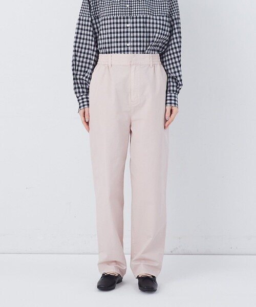 conges payes ADIEU TRISTESSE(コンジェ ペイエ アデュートリステス)の「ナイロンウェザーイージーパンツ(その他パンツ・レディース・ピンク/ベージュ・38)」の16枚目の写真