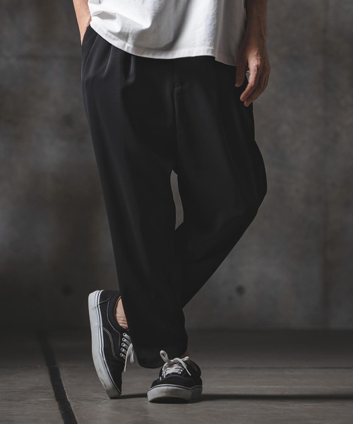 GLIMCLAP（グリムクラップ）の「mp14552-Relaxed Balloon Tapered Trousers テーパードパンツ(201-017-gls-cg)（その他パンツ・メンズ・ブラック/ベージュ/チャコール・L/M/S）」の4枚目の写真