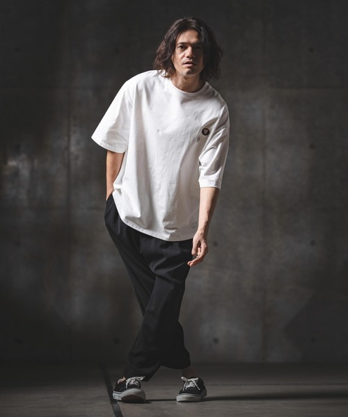 GLIMCLAP（グリムクラップ）の「mp14552-Relaxed Balloon Tapered Trousers テーパードパンツ(201-017-gls-cg)（その他パンツ・メンズ・ブラック/ベージュ/チャコール・L/M/S）」の7枚目の写真