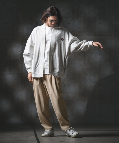 GLIMCLAP（グリムクラップ）の「mp14552-Relaxed Balloon Tapered Trousers テーパードパンツ(201-017-gls-cg)（その他パンツ・メンズ・ブラック/ベージュ/チャコール・L/M/S）」の21枚目の写真