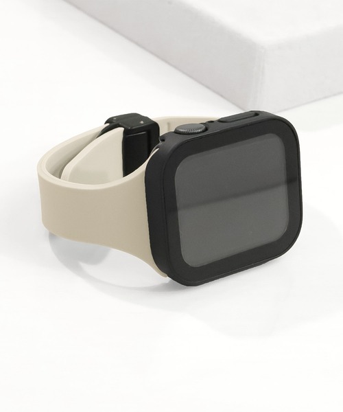 Urban Coral(アーバンコーラル)の「Apple Watch Band / アップルウォッチ マグネットバックルシリコンバンド / Urban Coral(デジタル腕時計・レディース・ワイン系/ブラック系その他/グレー系その他/ゴールド系その他2/ブラック系その他2/グリーン系その他/ゴールド系その他/グレー系その他2/グレー系その他3/グレー系その他4/グリーン系その他2・40mm/44mm)」の10枚目の写真