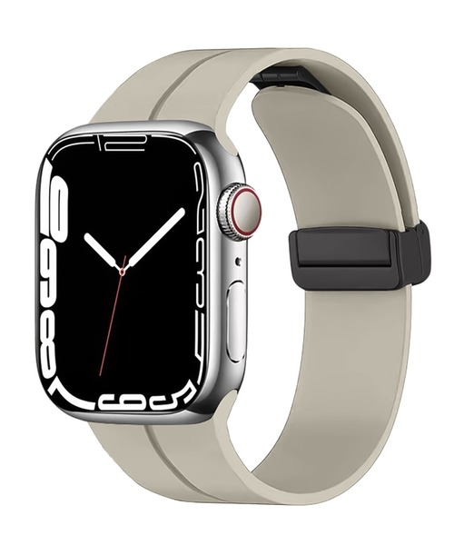 Urban Coral(アーバンコーラル)の「Apple Watch Band / アップルウォッチ マグネットバックルシリコンバンド / Urban Coral(デジタル腕時計・レディース・ワイン系/ブラック系その他/グレー系その他/ゴールド系その他2/ブラック系その他2/グリーン系その他/ゴールド系その他/グレー系その他2/グレー系その他3/グレー系その他4/グリーン系その他2・40mm/44mm)」の20枚目の写真