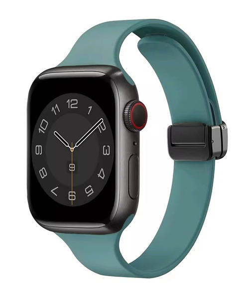 Urban Coral(アーバンコーラル)の「Apple Watch Band / アップルウォッチ マグネットバックルシリコンバンド / Urban Coral(デジタル腕時計・レディース・ワイン系/ブラック系その他/グレー系その他/ゴールド系その他2/ブラック系その他2/グリーン系その他/ゴールド系その他/グレー系その他2/グレー系その他3/グレー系その他4/グリーン系その他2・40mm/44mm)」の22枚目の写真
