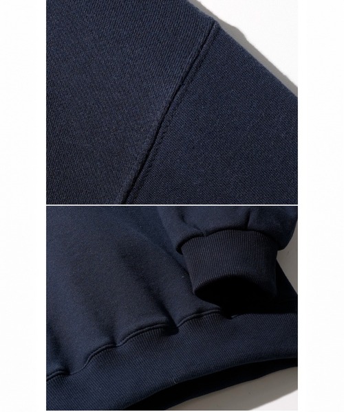 WV PROJECT（ダブリューブイプロジェクト）の「【TWN】Estbro Collar Sweatshirts/JYMT3610（スウェット・メンズ・ネイビー/ダークグリーン/ダークブラウン・L/M/3L/LL）」の12枚目の写真