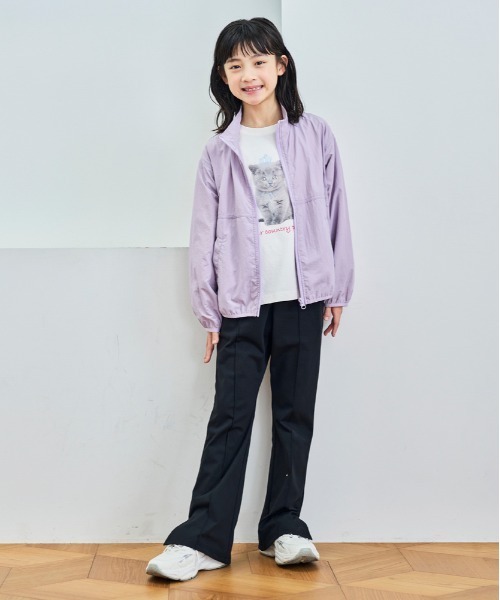 MPS(エムピーエス)の「MPS(エムピーエス)【キッズ】スタンドネックナイロンブルゾン(ブルゾン・キッズ・サックスブルー/ライラック/ブラック/ブルー・120/130/140/150/160/110)」の21枚目の写真