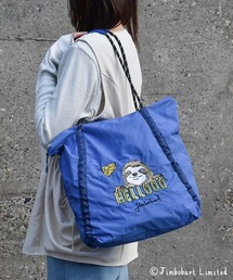 Jimbobart（ジムボバート）の「ジムボバートロープ刺繍クシャっとトート（トートバッグ）」