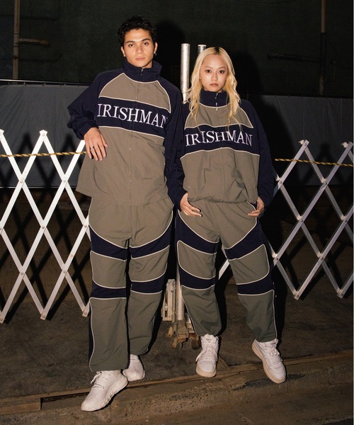 IRISHMAN(アイリッシュマン)の「【AERO】Nylon Wide Pants / 強撥水ナイロンワイドパンツ(UNISEX)(その他パンツ・メンズ・カーキ/ブラック・L/M/S/XL)」の6枚目の写真