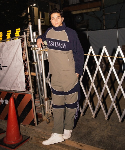 IRISHMAN(アイリッシュマン)の「【AERO】Nylon Wide Pants / 強撥水ナイロンワイドパンツ(UNISEX)(その他パンツ・メンズ・カーキ/ブラック・L/M/S/XL)」の7枚目の写真