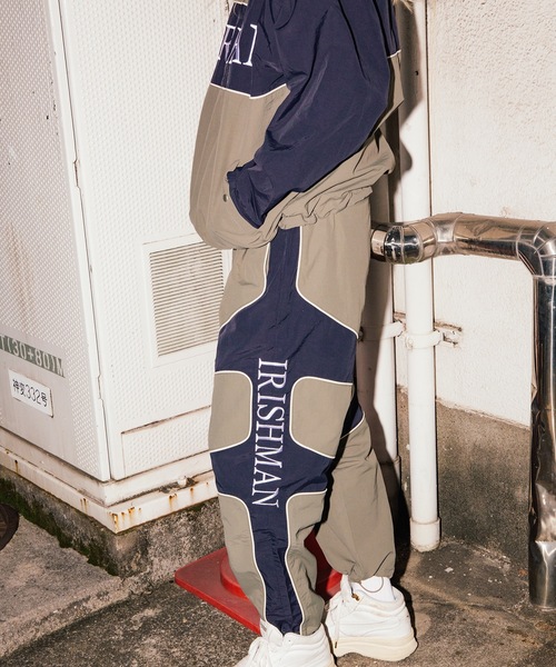 irishman. AERO Nylon Wide Pants / ワイドパンツ irishman. AERO Nylon Wide Pants / ワイドパンツ 【公式通販】