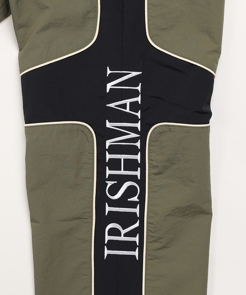IRISHMAN(アイリッシュマン)の「【AERO】Nylon Wide Pants / 強撥水ナイロンワイドパンツ(UNISEX)(その他パンツ・メンズ・カーキ/ブラック・L/M/S/XL)」の19枚目の写真