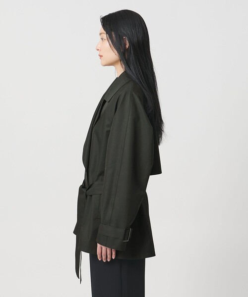 MARW UNITED ARROWS（マルゥ ユナイテッドアローズ）の「＜MARW UNITED ARROWS＞ミドル トレンチコート（トレンチコート・レディース・ブラック/ベージュ/モカ・34/36/38）」の14枚目の写真