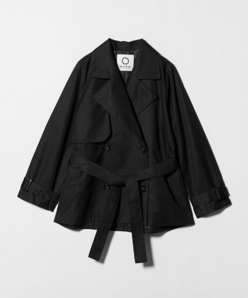 ＜MARW UNITED ARROWS＞ミドル トレンチコート MARW UNITED ARROWS＞ミドル トレンチコート