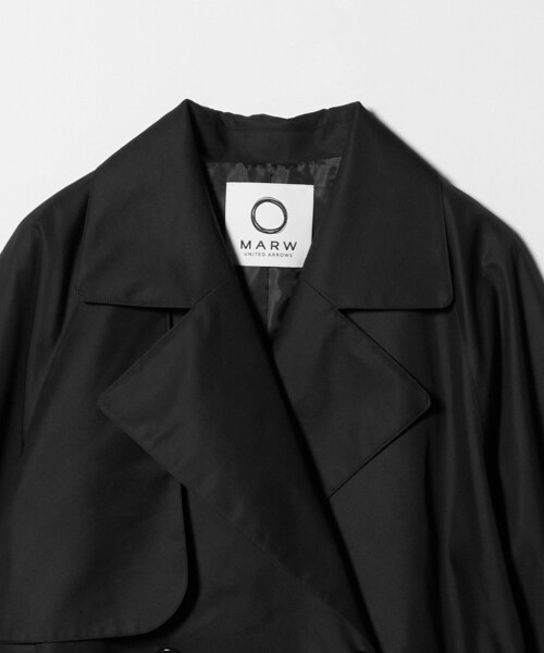 ＜MARW UNITED ARROWS＞ミドル トレンチコート MARW UNITED ARROWS（マルゥ ユナイテッドアローズ） トレンチコート