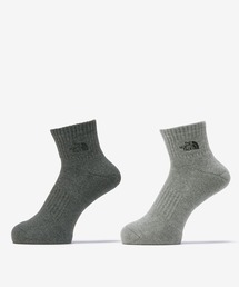 THE NORTH FACE | THE NORTH FACE/ザ・ノース・フェイス ソックス TNF LOGO 2足組 ANKLE NN82611(ソックス/靴下)