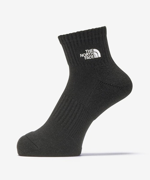 THE NORTH FACE(ザノースフェイス)の「THE NORTH FACE/ザ・ノース・フェイス ソックス TNF LOGO 2足組 ANKLE NN82611(ソックス/靴下・メンズ・イエロー/グレー/ブラック/ホワイト・M/S/L)」の8枚目の写真