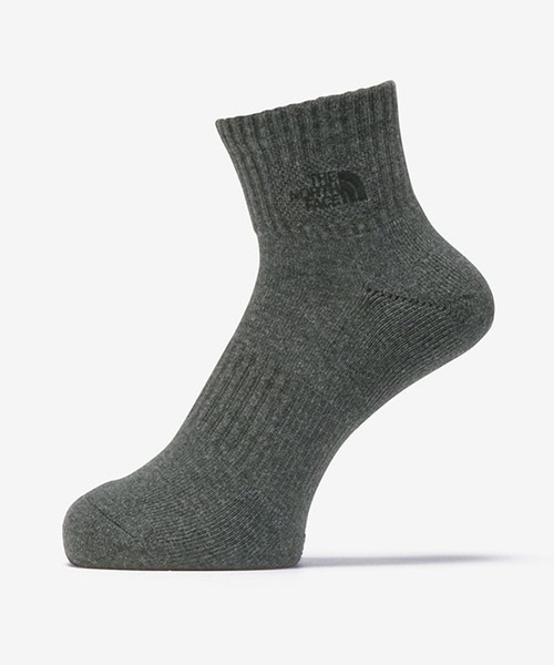 THE NORTH FACE(ザノースフェイス)の「THE NORTH FACE/ザ・ノース・フェイス ソックス TNF LOGO 2足組 ANKLE NN82611(ソックス/靴下・メンズ・イエロー/グレー/ブラック/ホワイト・M/S/L)」の10枚目の写真