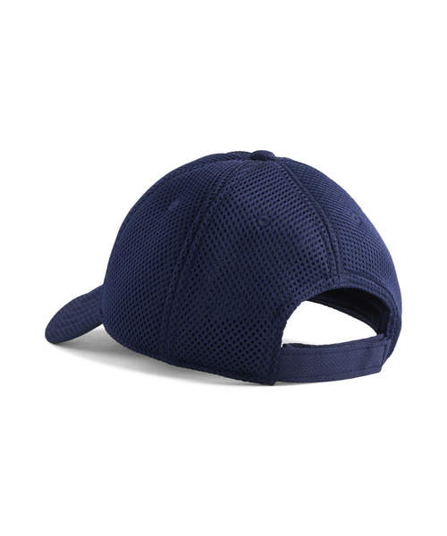 PUMA（プーマ）の「PUMA プーマ キッズ トレーニング NO1 ロゴ BB キャップ（キャップ・キッズ・ネイビー/ホワイト/ブラック・M/S）」の4枚目の写真