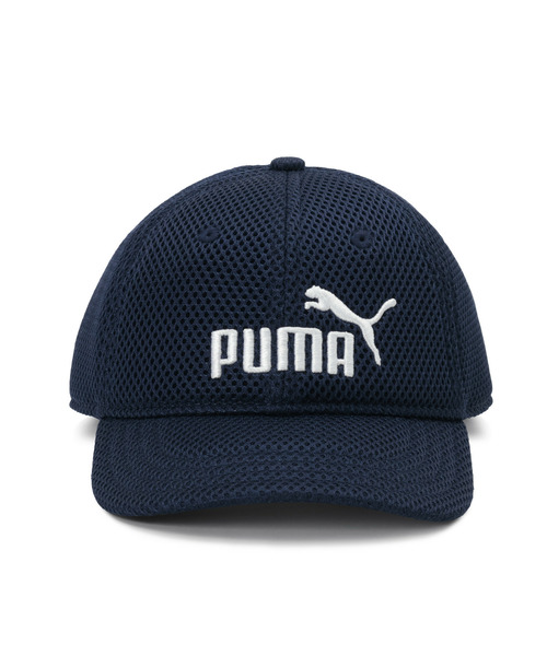 PUMA（プーマ）の「PUMA プーマ キッズ トレーニング NO1 ロゴ BB キャップ（キャップ・キッズ・ネイビー/ホワイト/ブラック・M/S）」の5枚目の写真