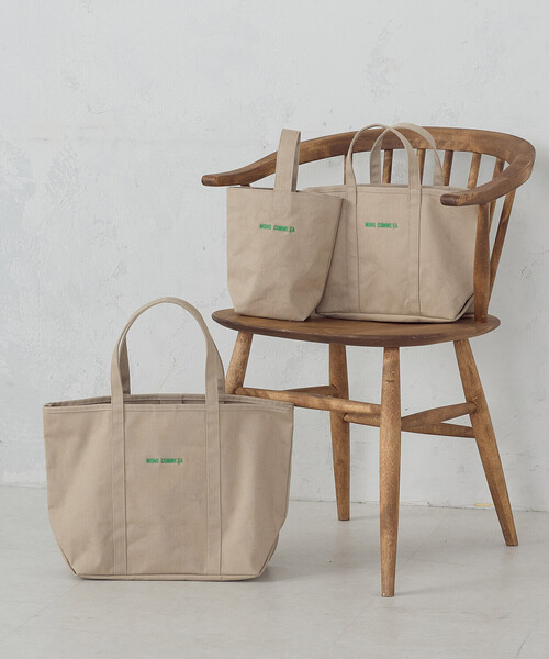 MONO　COMME CA（モノコムサ）の「キャンバスハンドルバッグ（ハンドバッグ・レディース・キナリ/ベージュ・FREE）」の12枚目の写真