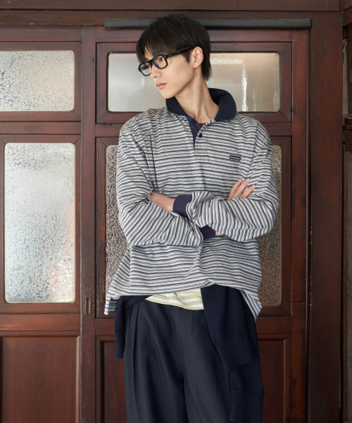 COVERNAT（カバーナット）の「セミワイドフルイドイージーパンツネイビー（スラックス・メンズ・その他・SMALL/MEDIUM/LARGE/X-LARGE）」の9枚目の写真