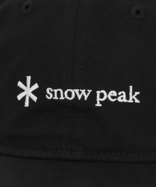 Snow Peak(スノーピーク)の「<snow peak>ロゴ キャップ(キャップ・メンズ・ブラック/ダークグレー・2)」の14枚目の写真