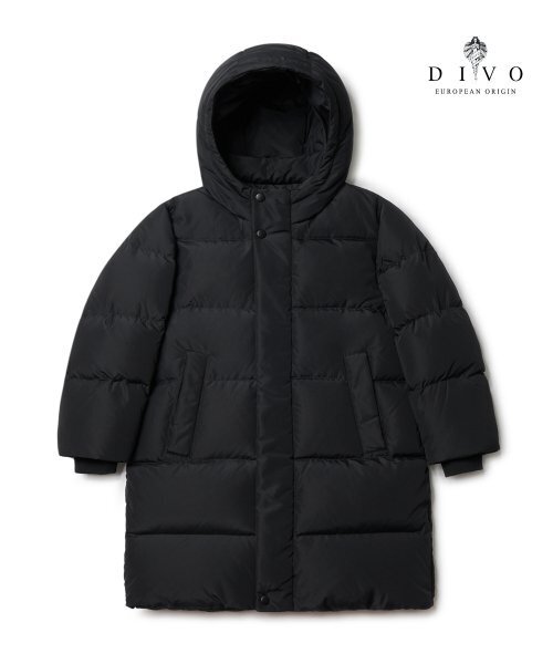 MUSINSA STANDARD KIDS（ムシンサスタンダードキッズ）の「ロングダウンベンチパーカー[ブラック]（ブルゾン・レディース・その他・120/130/140/150/100）」の7枚目の写真