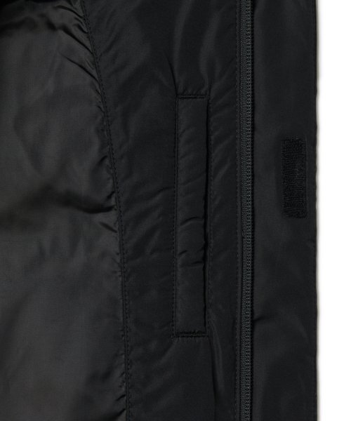 MUSINSA STANDARD KIDS（ムシンサスタンダードキッズ）の「ロングダウンベンチパーカー[ブラック]（ブルゾン・レディース・その他・120/130/140/150/100）」の4枚目の写真
