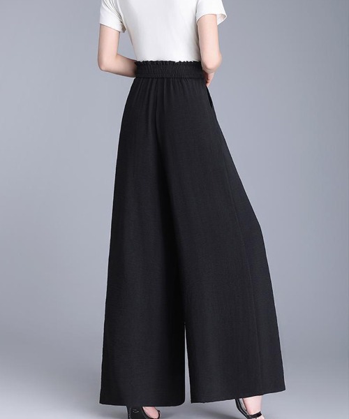 SallyLunn(サリーラン)の「ハイウエストスカートパンツ(その他パンツ・レディース・ブラック/モカ/ブラウン・LARGE/MEDIUM)」の5枚目の写真