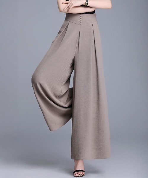 SallyLunn(サリーラン)の「ハイウエストスカートパンツ(その他パンツ・レディース・ブラック/モカ/ブラウン・LARGE/MEDIUM)」の10枚目の写真