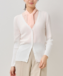 NARACAMICIE | 【NARACAMICIE】Vネックリブカーディガン(カーディガン/ボレロ)
