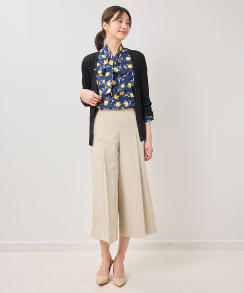 NARACAMICIE（ナラカミーチェ）の「【NARACAMICIE】Vネックリブカーディガン（カーディガン/ボレロ・レディース・ブラック/ピンク/ホワイト・XL/M）」の13枚目の写真