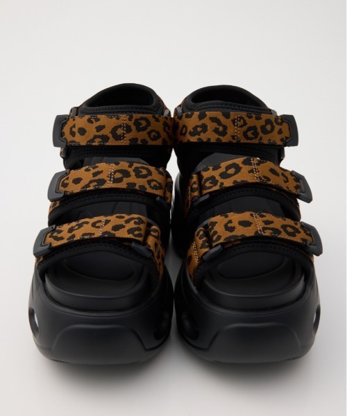 RODEO CROWNS WIDE BOWL（ロデオクラウンズワイドボウル）の「ボリュームソール テープサンダル（サンダル・レディース・ブラック/ブラウン系その他/ピンク・MEDIUM/LARGE）」の3枚目の写真