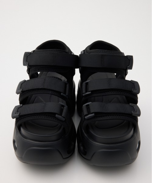 RODEO CROWNS WIDE BOWL（ロデオクラウンズワイドボウル）の「ボリュームソール テープサンダル（サンダル・レディース・ブラック/ブラウン系その他/ピンク・MEDIUM/LARGE）」の5枚目の写真