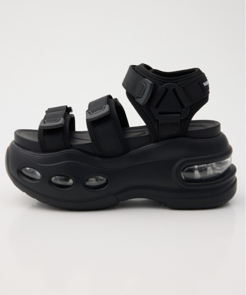 RODEO CROWNS WIDE BOWL（ロデオクラウンズワイドボウル）の「ボリュームソール テープサンダル（サンダル・レディース・ブラック/ブラウン系その他/ピンク・MEDIUM/LARGE）」の7枚目の写真