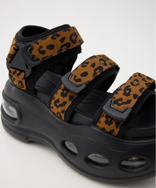 RODEO CROWNS WIDE BOWL（ロデオクラウンズワイドボウル）の「ボリュームソール テープサンダル（サンダル・レディース・ブラック/ブラウン系その他/ピンク・MEDIUM/LARGE）」の15枚目の写真